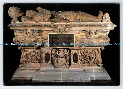 D335119 Cenotaphe de Michel Eyquem Seigneur de Montaigne. Auteur des Essais. Mai