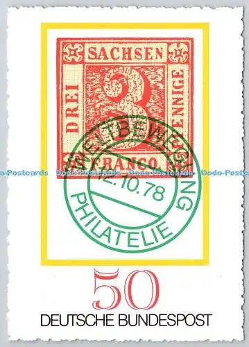 D329691 Frankfurt am Main. Bundespostmuseum. Badisches Posthausschild um 1825. P