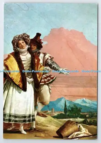 D335132 Vicenza. Foresteria della Villa Valmarana. Giandomenico Tiepolo. Fancy C