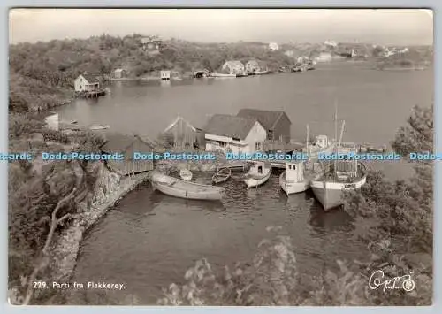 D332368 Parti Fra Flekkeroy. Eberh. B. Oppi