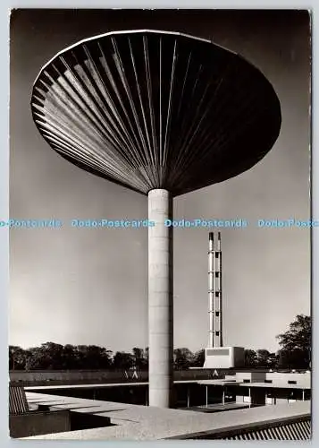 D329714 University of York 1967. Chemielabor Wasserturm mit Univers