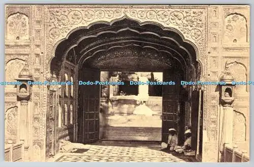 D327166 Golden Temple Amritsur. Indien. Felice Beato 1858. Pierre sprach. 19. Jh.