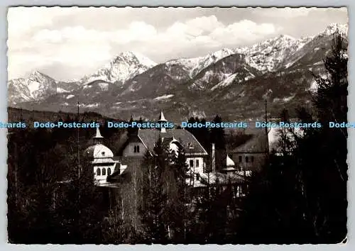 D332377 Kuranstalt Warmrad Villach Mittagskogel. Franz Schilcher. 1962