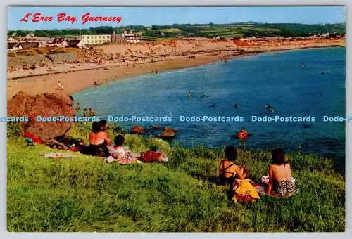D332414 Guernsey. L Eree Bay. Die fotografische Grußkarte. Naturfarbe Ser