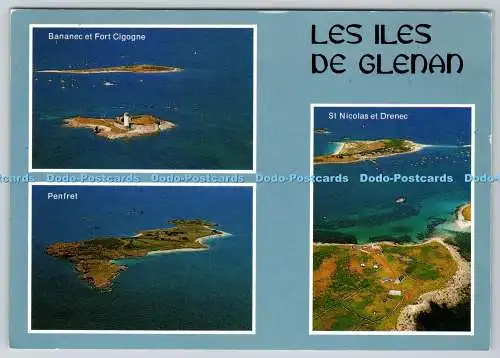 D327205 Les Iles de Glenan. Bretagne. Finistere. Frankreich. Editions d Art JOS. Mul