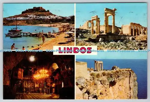 D327206 Lindos. Rhodos. Kozas. Fotometalgrafica. Bologna. PM Rodos. Multi View