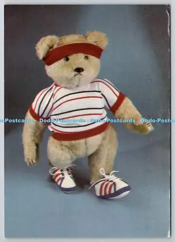D329759 Teddy Jogger. Handgefertigter Timothy Teddybär gefertigt von Linda Speigel von Be