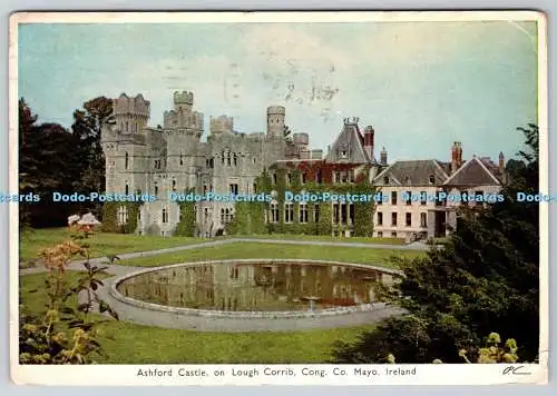 D332424 Irland. Co. Mayo. Ashford Castle am Lough Corrib. Cong. Holzdruck W