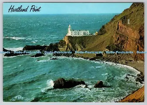 D327212 Hartland Point. Leuchtturm. J. Salmon Ltd. Sevenoaks. Kent