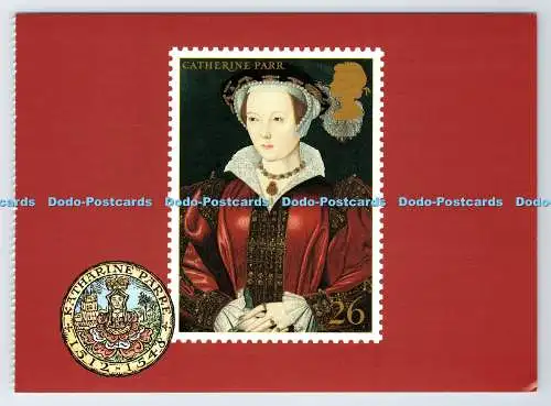 D335198 London. National Portrait Gallery. Catherine Parr. Kate Stephens. Der Po