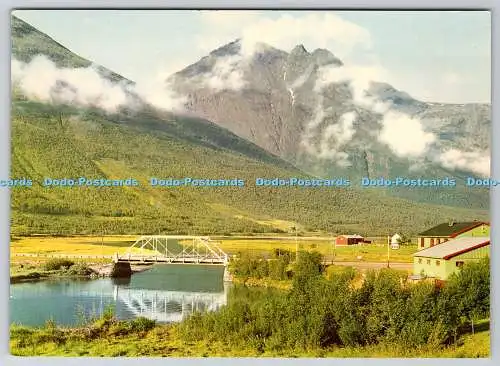 D327223 Norwegen. Die Vollan Brücke. Ultra. Knut Aune Kunstforlag