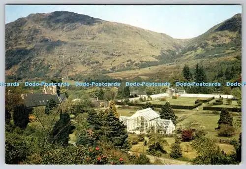 D332437 Benmore. Argyll. Jüngerer Botanischer Garten. Der formelle Garten. Inverchapel