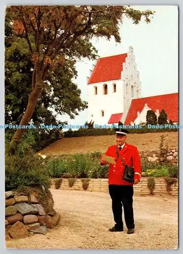 D329778 Dänemark. Dänischer Postbote. Stender Forlag. Farvefoto. 1980. Postkarte