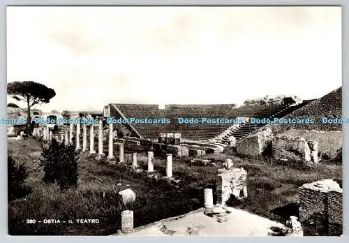 D332446 Ostia. Il Teatro. E. Richter. RP