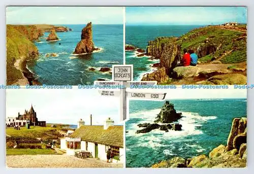 D335212 John O Groats. Lands End. Multi View