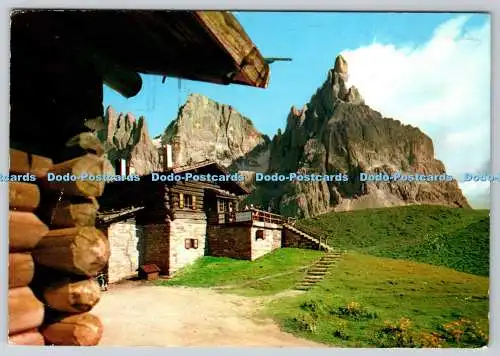 D327237 Dolomiti Rolle. Nanni Gadenz. Primiero. PM Roma. 1964