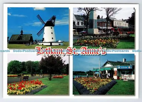 D335215 Lytham. St. Anna. Windmühle. John Hinde. Ken Jones. 2000. Multi View