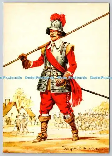 D329796 Pikeman. Hepburns Regiment. Douglas N. Anderson. The Royal Scots. Hagel C