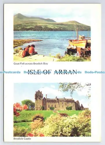 D335218 Isle of Arran. Brodick Castle. Braemar Folien. 1979. Multi View