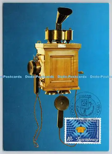 D329797 Luxemburg. Musee des Postes et Telecommunications. Wandtelefon 1885.