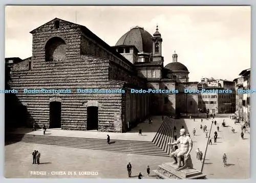 D332460 Firenze. Chiesa Di S. Lorenzo. Gino Giusti. Nova Lux. RP