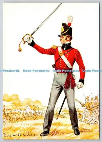 D329815 Leutnant. Bataillonskompanie. The 1st of Royal Regiment of Foot. Dougla