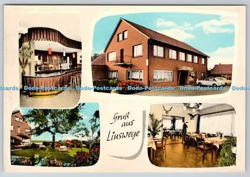 D332480 Gruss aus Linswege. Schutzenhof A. Frers. Verl. Stramm. Multi View