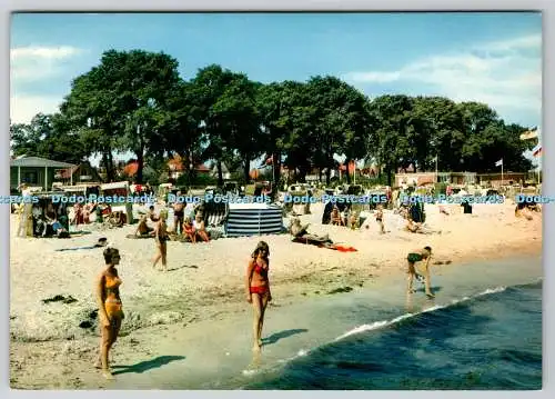 D332488 Ostseebad Eckernforde. Strandleben. Schoning