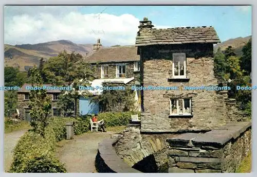 D327278 Brückenhaus. Ambleside. Brücke über den Stock Ghyll. D. J. Elphee. Nati