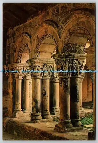 D329835 Santander. Santillana del Mar. Colegiata. Capiteles del Caballero. A. Bu