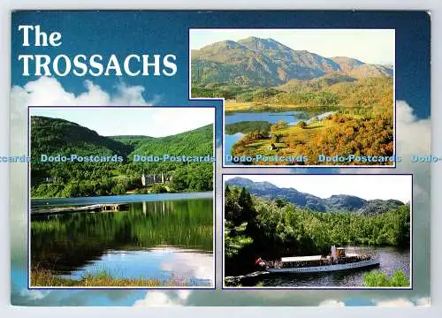 D335265 Die Trossachs. Ben Venue. John Hinde. J. Arthur Dixon. P. Baker. PM. Gla