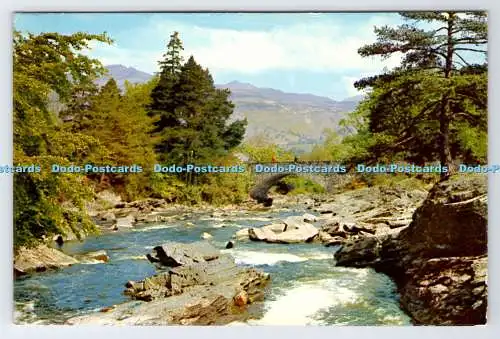 D335279 Killin. Falls of Dochart. Maybole. Schottland. Thistledown Serie. A.D.H