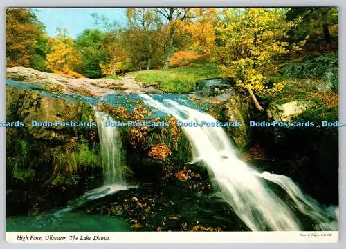 D332521 High Force. Ullswater. The Lake District. John Hinde Ltd. E. Nagele. 199