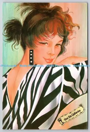 D329861 Vive Ste Catherine. Abeille Cartes. Lyna Paris. A. G. Cobas S. A. Postca