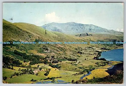 D327321 Snowdon und Llyn Cwellyn. Wales. Ranger Track. J. Arthur Dixon Ltd. Newp