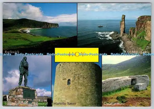 D327327 Hoy. Zweitgrößte der Orkney Inseln. Charles Tait Publ. CTP. Kelton.