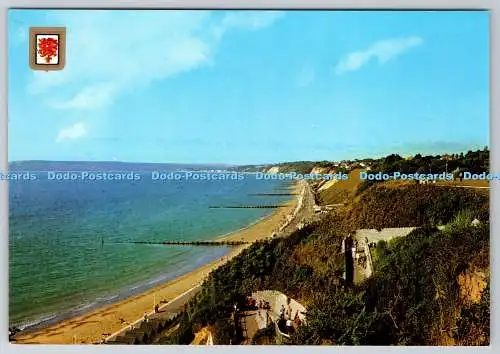 D327329 Bournemouth. Der chinesische und Zick-Zack-Pfad. Westbourne. Golden Shield. J.