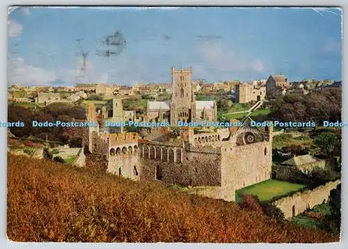 D327334 Der Bischofspalast. St David. Pembrokeshire. Abteilung Umwelt. C