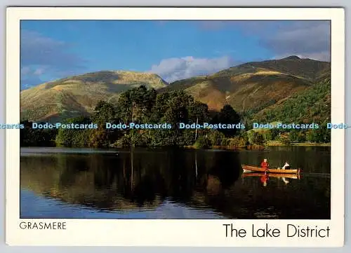 D332542 Grasmere. The Lake District. Insight Postcard Limited. Peter Zoller. 199