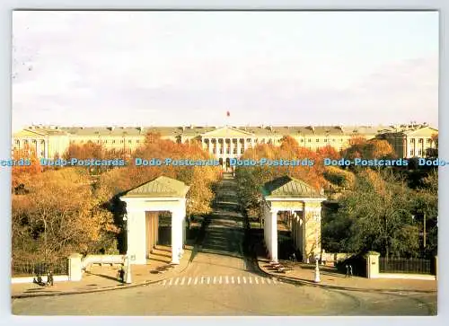D335305 Leningrad. Smolny. Aurora Art. UdSSR