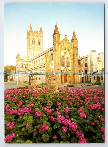D335330 Buckfast Abbey. Ein Blick aus Nordwesten