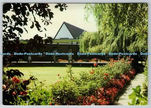 D327365 The Jersey Pottery. Gorey. C.I. Gärten und Eingang. Jarrold Ltd. Norw