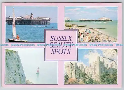 D332576 Sussex Beauty Spots. Brighton. Eastbourne. Beachy Head. J. Arthur Dixon