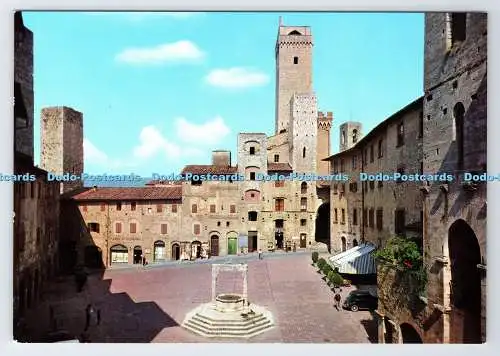 D335356 Siena. Citta Di S. Gimignano. Spülkasten eckig. Da Fotocolor Kodak Ektachr