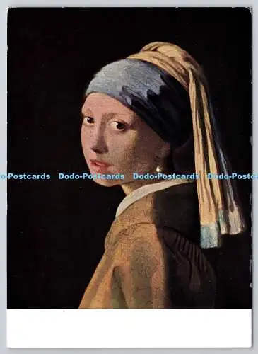 D329931 Johannes Vermeer. Kopf eines Mädchens. Mauritshuis. Den Haag. Mercurius Worm