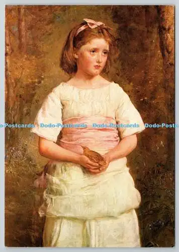 D329937 Aus dem Nest gefallen. Sir John Everett Millais. Medici Society. London.