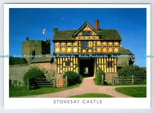 D335365 Stokesay Castle. English Heritage. Historisches England