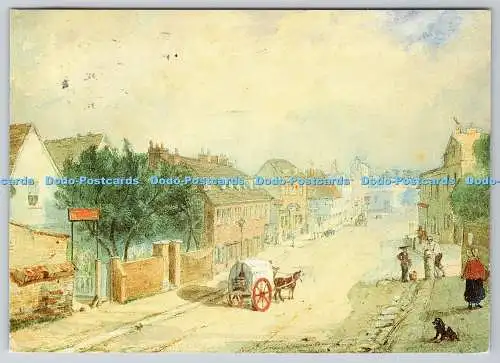 D332604 Anon. um 1840. West Hill. Blick nach. Wandsworth. High Street. Lond