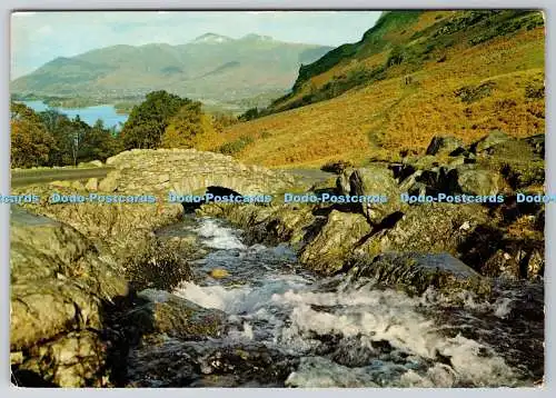 D332614 Cumbria. Ashness Bridge und Derwentwater. J. Arthur Dixon Ltd. V. K. Guy