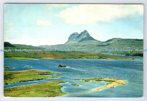 D335381 Sutherland. Suilven aus Cam Loch in der Nähe von Lochinver. J. Arthur Dixon. Inver